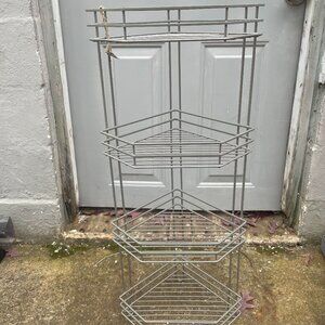 4-Tier Corner Shelf Unit